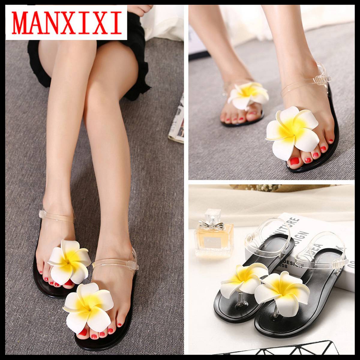 jelly style sandals