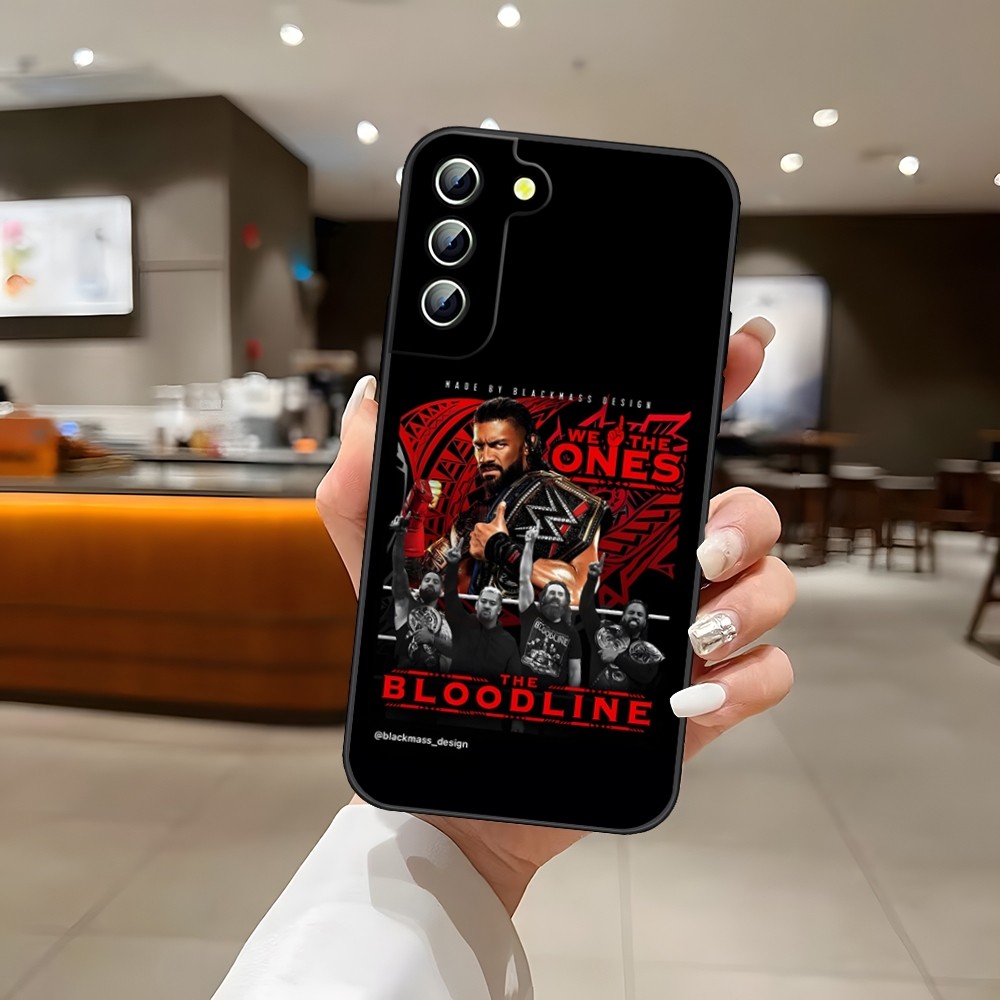WWE World Double Champion Phone Case Back Cover for Samsung S24 Ultra S22 S23 S20 Fe S21 Plus Galaxy A54 A34 A24 A53 M54 Note 20. 