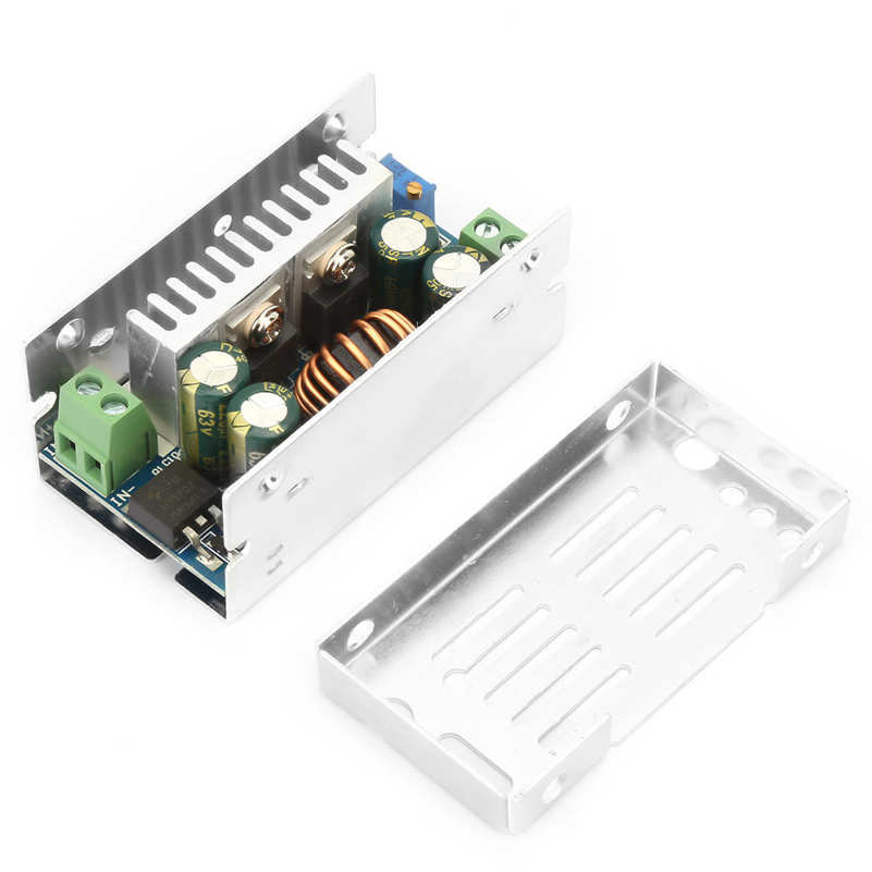 200W 15A DC-DC 8-60V to 1-35V Non-isolated Variable Buck Module + Aluminum. 