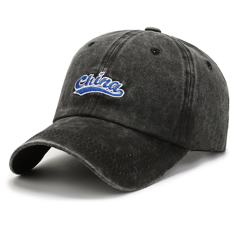 Hip-Hop Hats Vintage Washed and Worn Out, Baseball Cap Outdoor Sport Fishing Casual Hat for Men Women Sunscreen