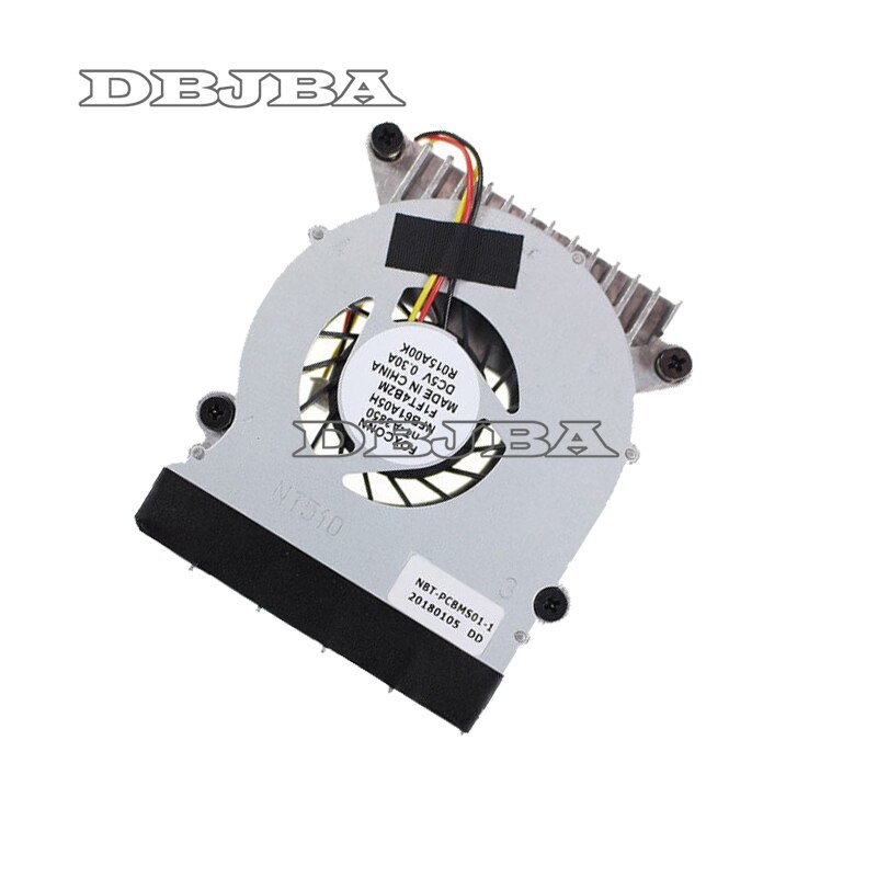 【happy one】Laptop Cooling For FOXCONN AJBOX-N NT330i NT535 NT510 NT410 NT425 NT435 NT-A3700 CPU fan with heatsink. 