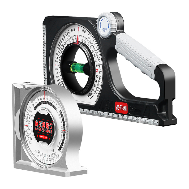9WQP high-precision angle measuring instrument, verticality inspection, horizontal slope ratio, inclinometer, engineering, multi-functional slope ruler. 