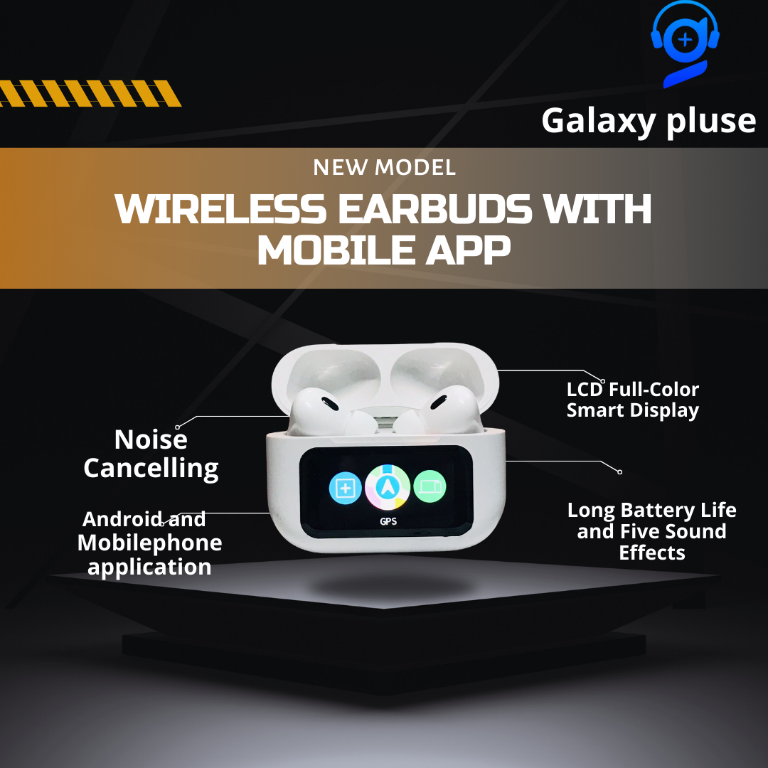 L-58 Tws Wireless  Earbuds Pro With LCD Display. 
