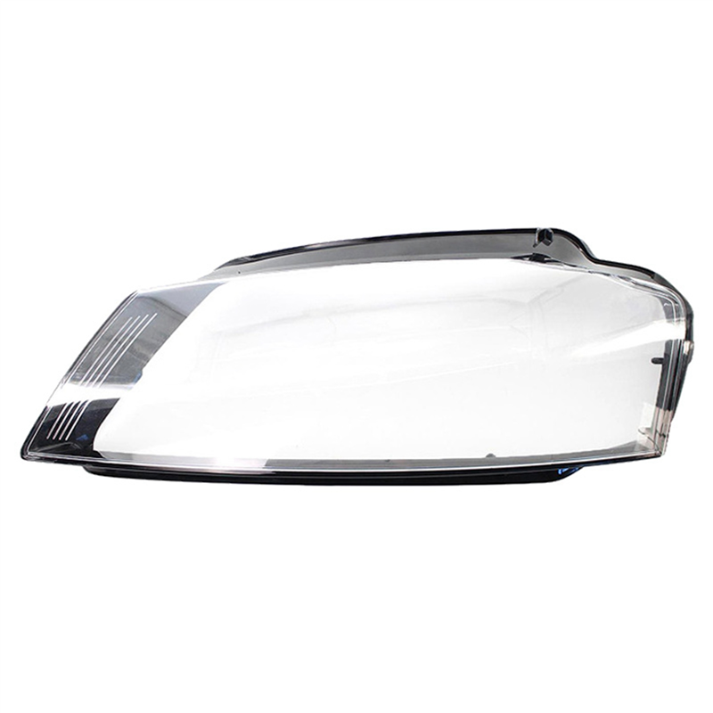 Car Front Right Headlight Light Lamp Len Frame Shell Clear Lampshade Cover for A3 8P S3 RS3 08-12 8P0941004 Replacement Parts