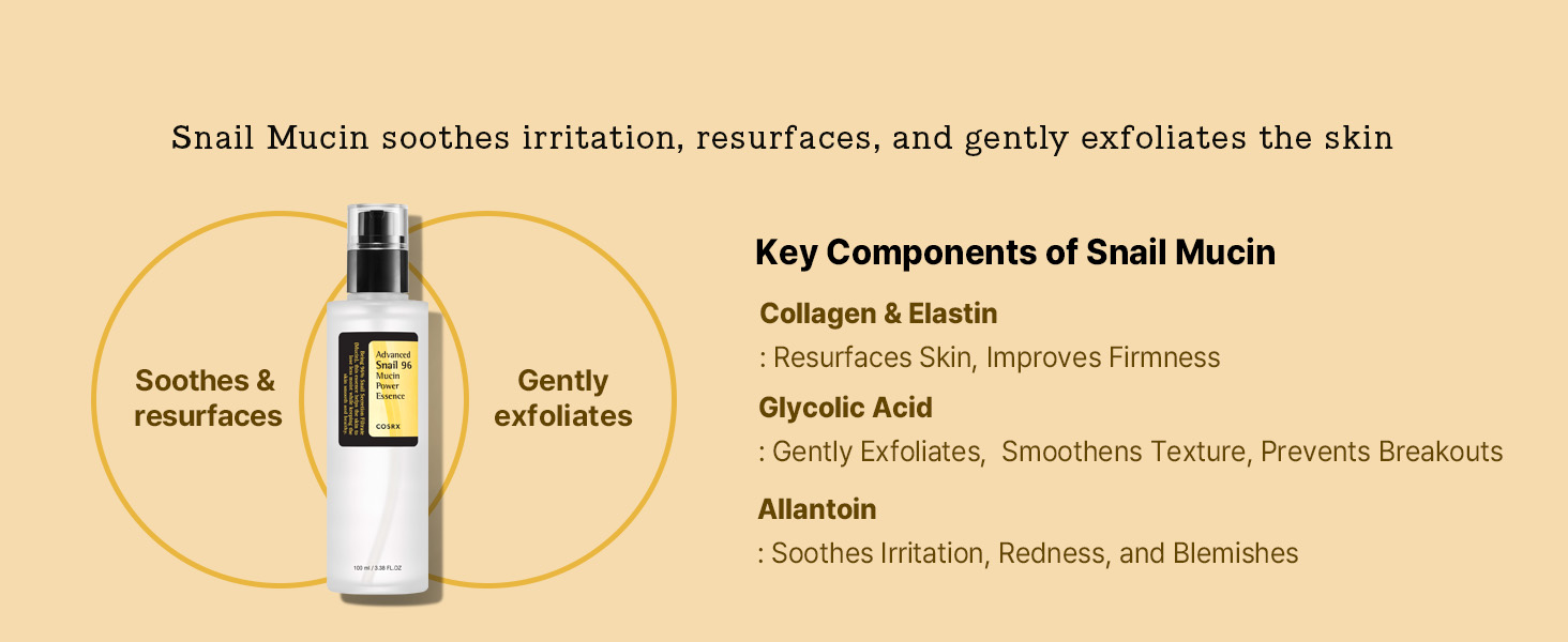 Cosrx Snail Mucin Power Essence Advanced 96 -100ml. 