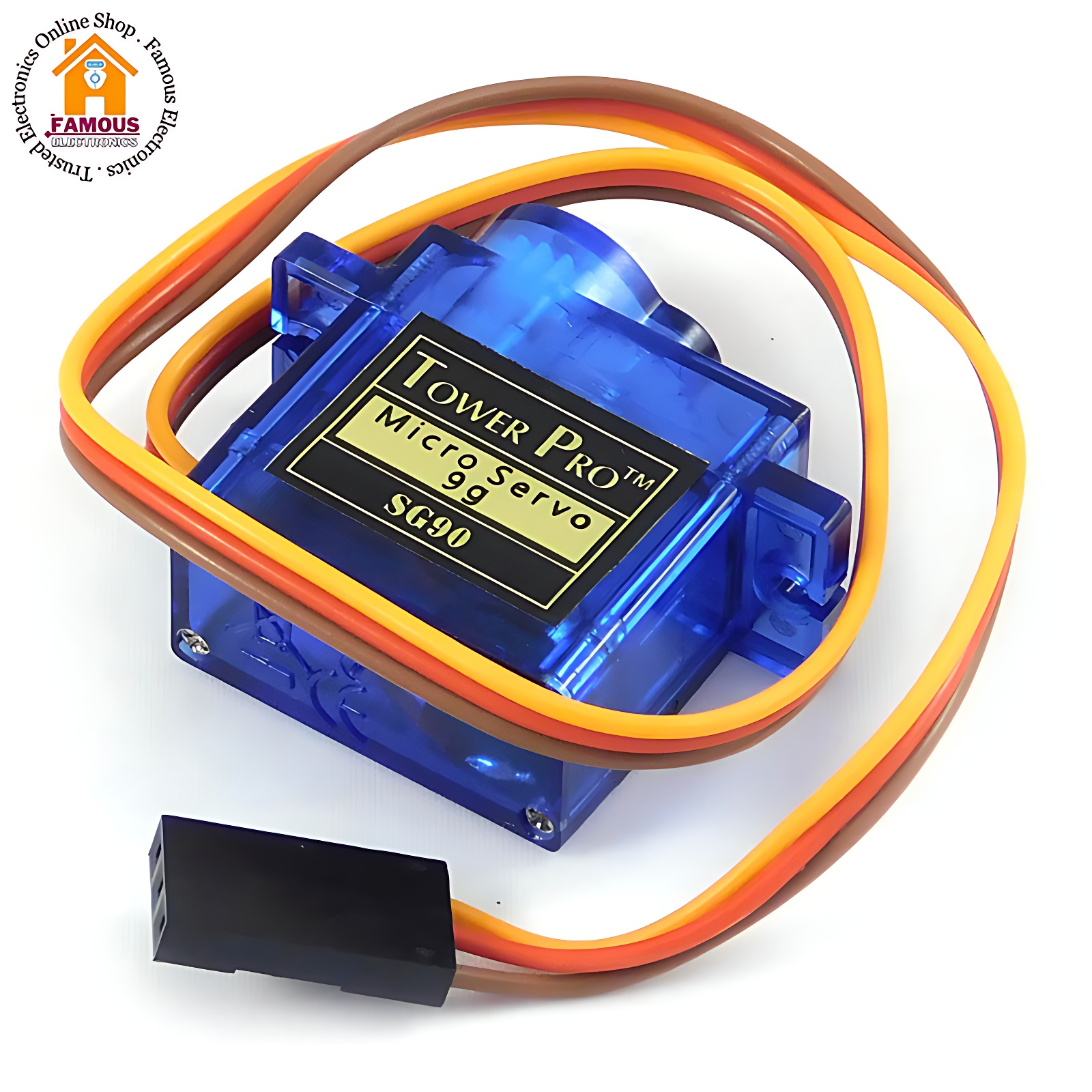 New mini servo motor SG90. 