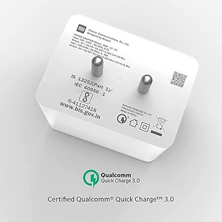 Mi 67W Sonic Charge 2.0 Fast Adapter Charger Compatible for Xiaomi Redmi Note 9/9 Power / 9 Prime/Note 10 / Poco M2 Pro/Note 7 pro/Note 9 Pro/Note 8 / Note 7 / Mi A1 / Mi A2 /Mi A3 (67Watt). 