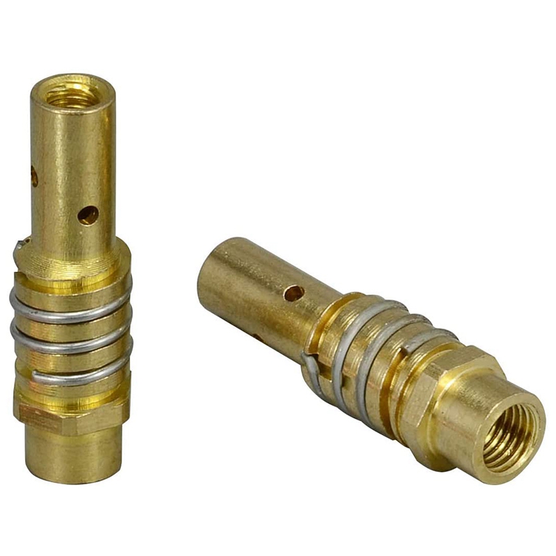 Practical product 18Pcs Welding Torch Kit Contact Tip 0.8mm M6 & Tips Holder Difuser & Shield Cup for Mb15 15Ak Mig Welding Torch. 
