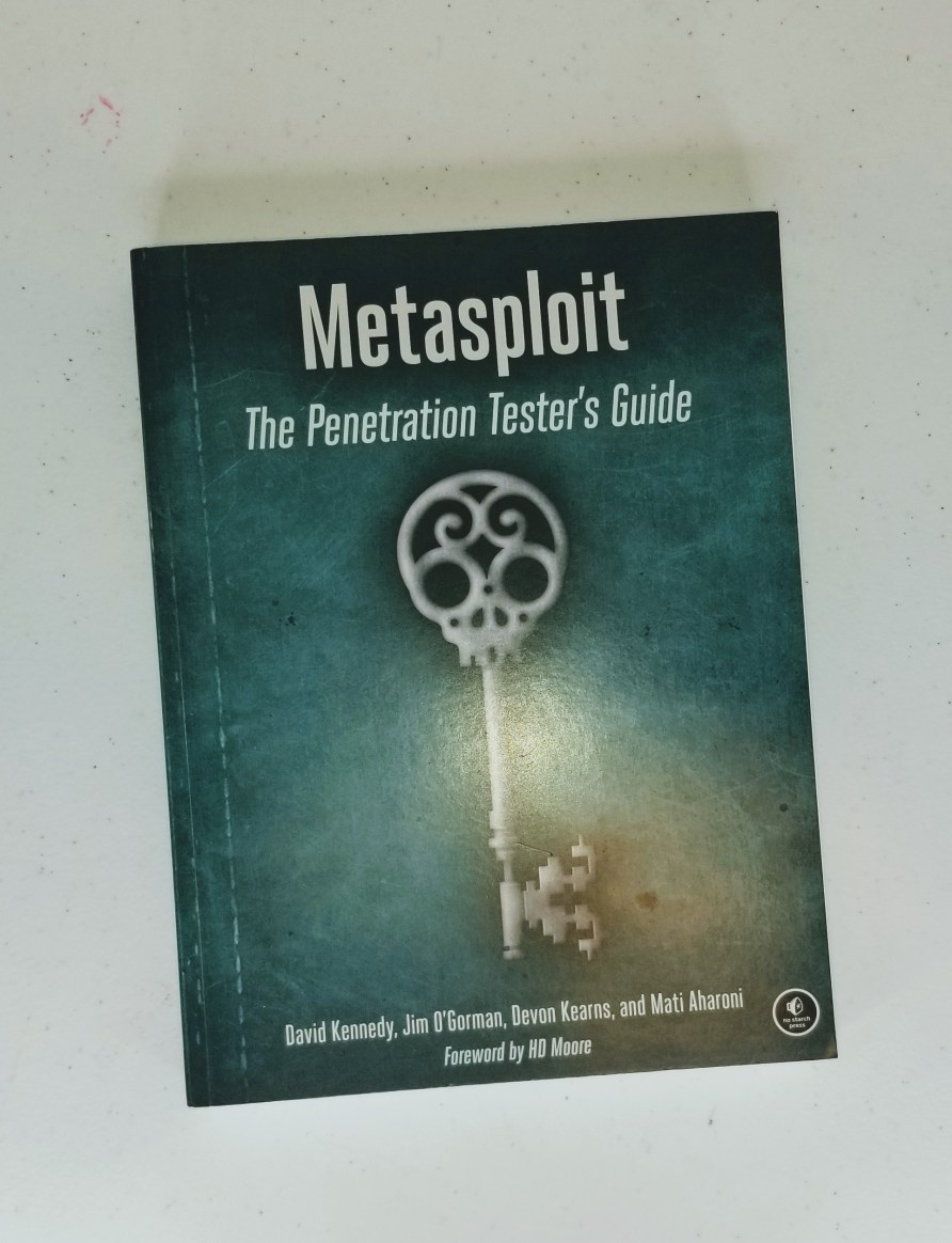 Metasploit: The Penetration Tester's Guide by David Kennedy, Jim O'Gorman and Devon Kearns. 
