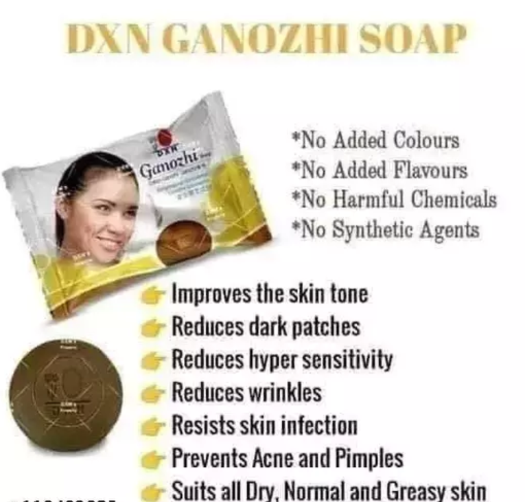 Ganozhi Soap With Ganoderma Palm fruit extract in natural soap