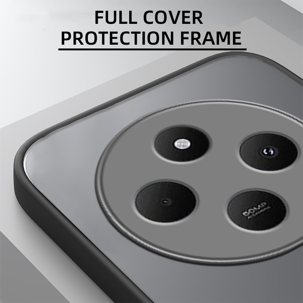 Shockproof Armor Matte Case For Xiaomi Redmi 14C 4G TPU Soft Bumrelaxper Clear Hard PC Back Cover Readmi Redmy Redmi14C 14 C C14 Capa. 