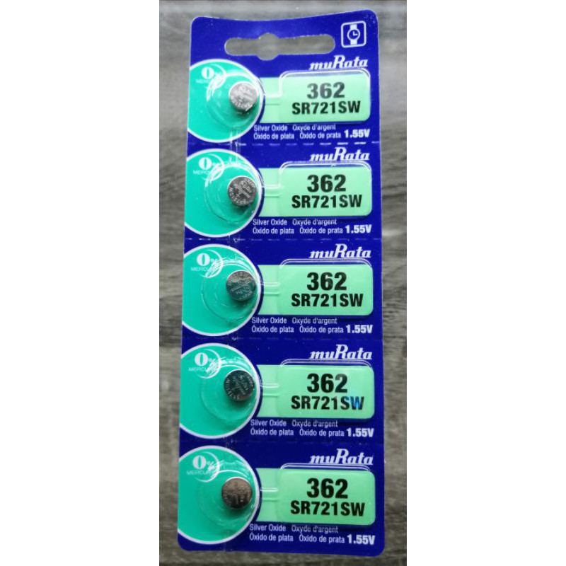 362 SR721SW 1.55V Battery SR721 Watch Battery 362 Battery Button Cell SR721SW Battery 1.55V SR721 Coin Cell Battery For Watch. 
