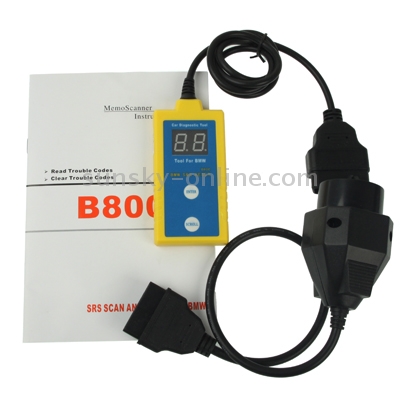 (New)B800 Airbag Scan / Reset Tool Diagnostic for BMW E36 / E39 / E46 / 540i / 528i / Z4 / X5. 