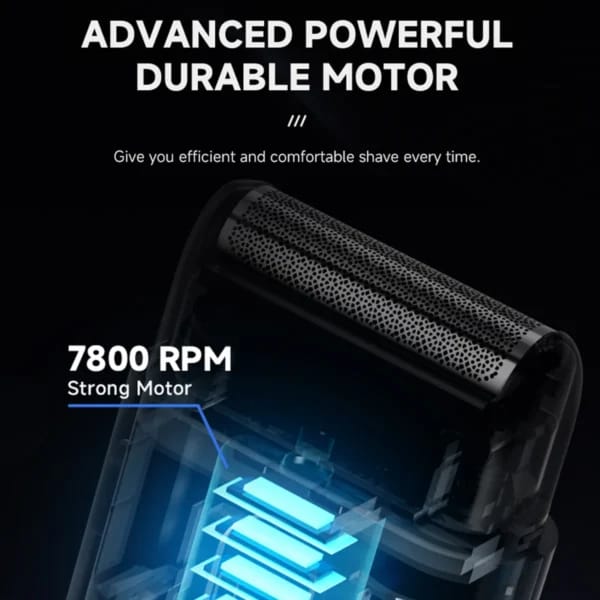 ENCHEN Mini Shaver MS003 – Ultimate Portable Electric Razor with High-Speed Motor & Dual Blades for a Perfect Shave Anywhere. 