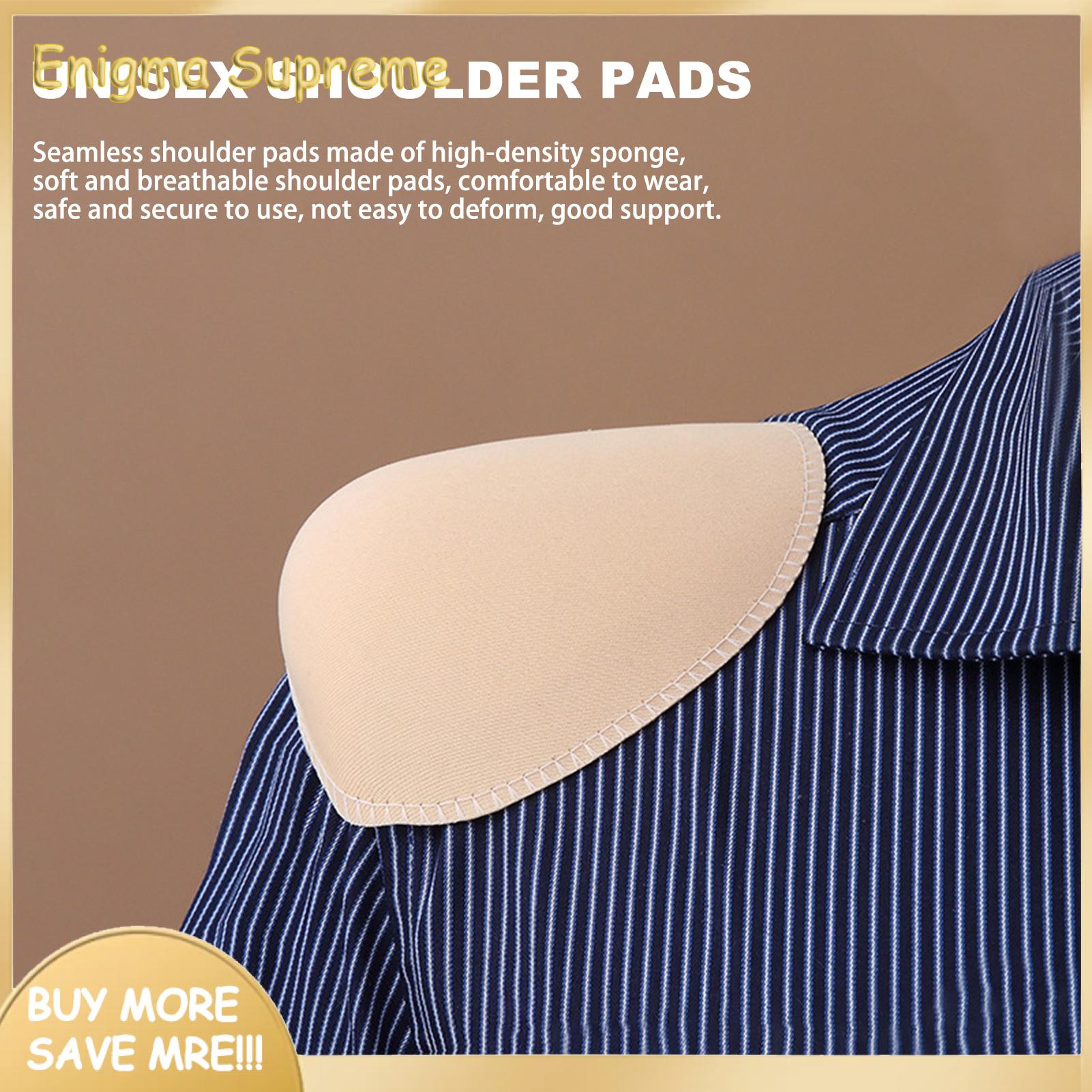 Enigma- Ideal for sloping shoulders, high and low shoulders, round shoulders, narrow shoulders, slumped shoulders, etc. Alternative foam suit shoulder pads add some stylish structure to your favorite outfits and flatter the shape of your shoulders.. 