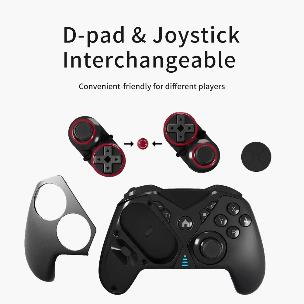 NE Upgraded Wireless Gamepad Bluetooth Controller Gaming Remote Control with Turbo for Nintendo Switch Pro Lite OLED PC TV. 