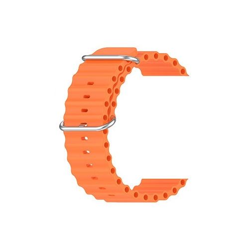 T800 Ultra Band Adjustable Loop Silicone Waterproof Sport Strap for Smart Watch - Durable and Comfortable Watch Belt. 