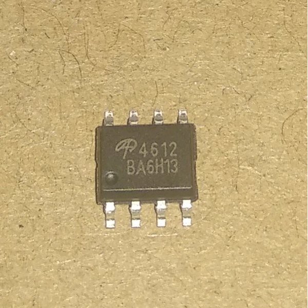 SMD AO4612 AO MOSFET SMD 4612 MOSFET SOP8 8 Pin Leads IC Power MOSFET IC Chip - Multi Plug. 