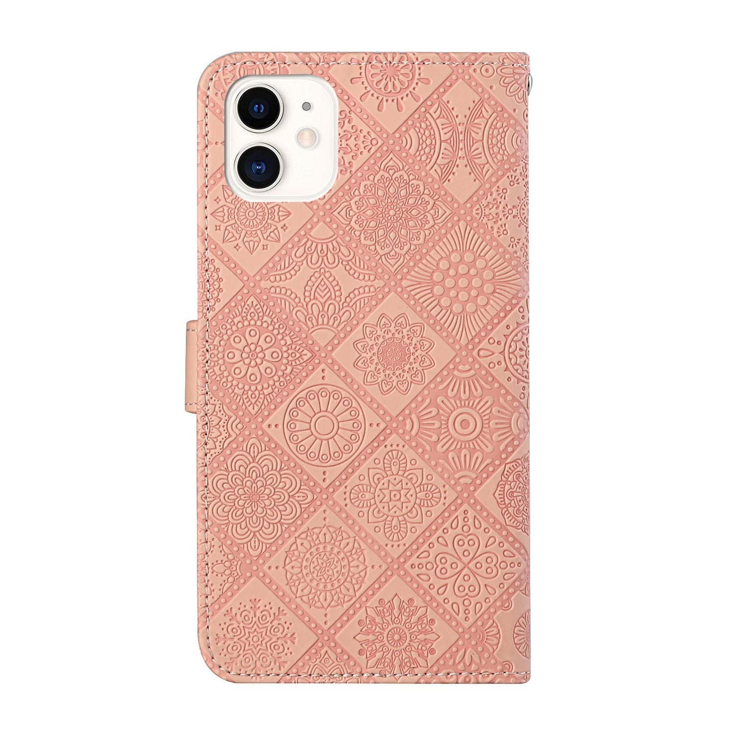 （COD)Ethnic Style Embossed Pattern Leather Phone Case For iPhone 15 Pro Max/iPhone 15 Pro/iPhone 15/iPhone 15 Plus. 