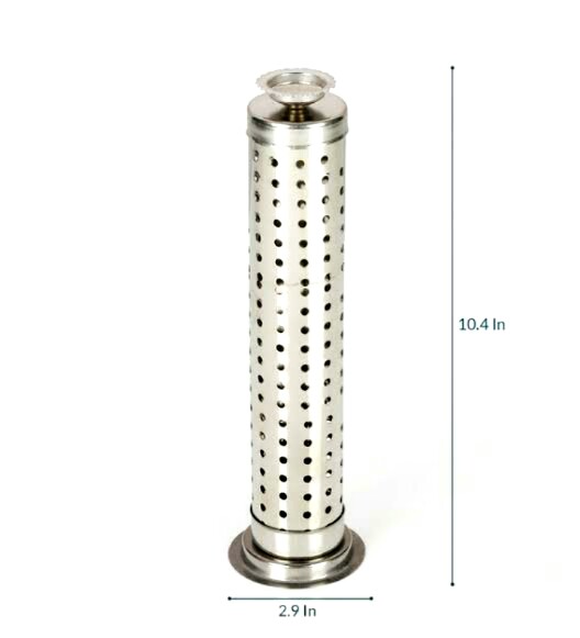 Safety Agarbatti Stand - Stainless Steel - Incense Stick Holder-1 Ps. 