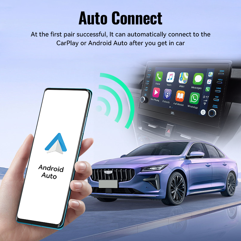 XUDA 2024 NEW 2in1 Ai Box Wireless Android Auto Adapter Carplay Wireless For Benz A C E S GLA GLB GLC 300 GLE GLS EQB EQC. 