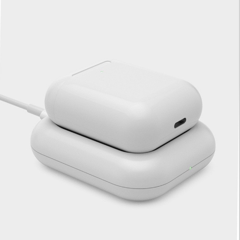 The Bluetooth headset wireless charger is suitable for AirPods 2nd generation, 3rd generation, and 4th generation earphone compartment groove wireless charging chassis. 