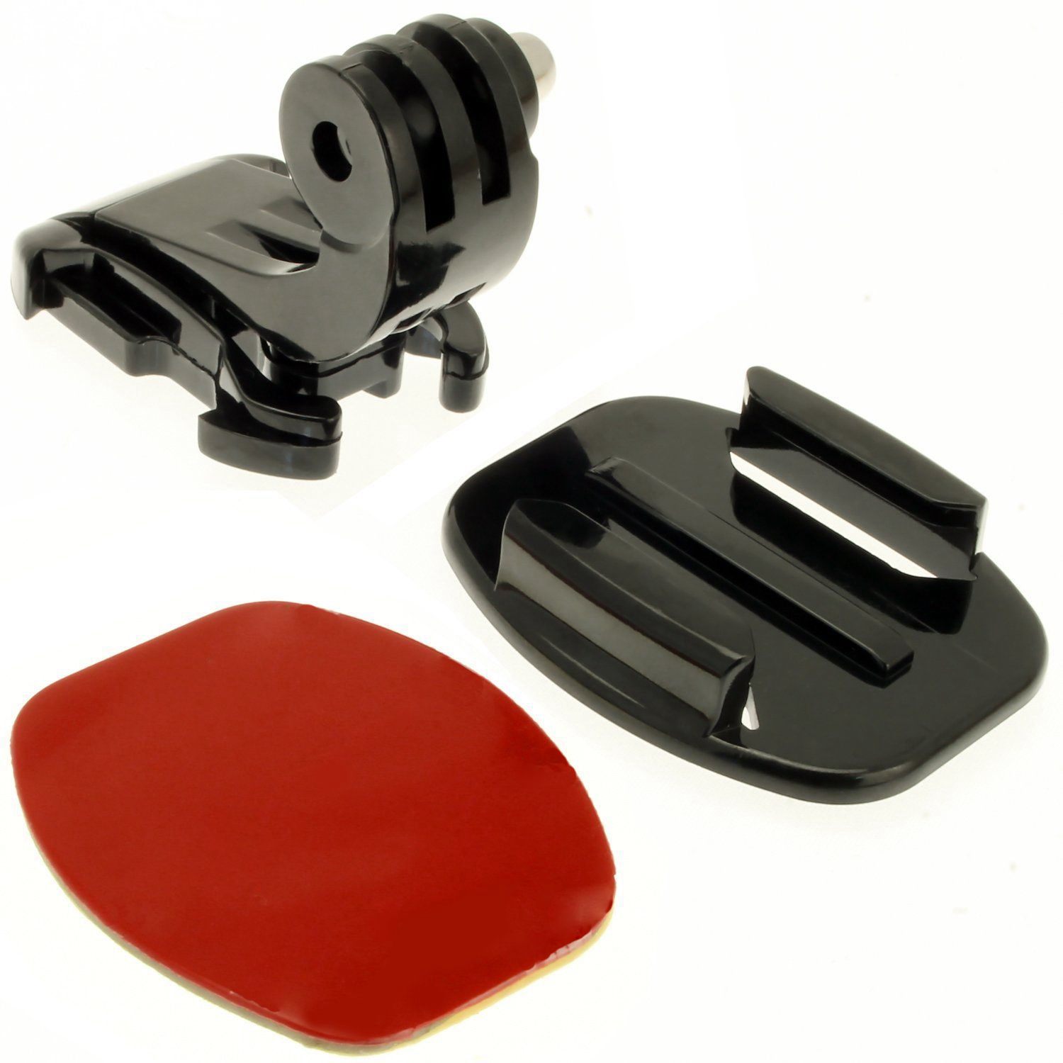 9 in 1 Helmet Front Side Quick Clip Mount Kit for GoPro Hero 6 5 4 3 2 Session - Black. 