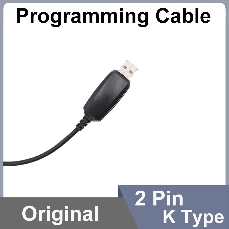 USB Programming Cable Quansheng UVK5 UVK6 5RPlus Baofeng 18Pro 13Plus 17Plus V2 Programming Cable CD Software Radio Accessories. 