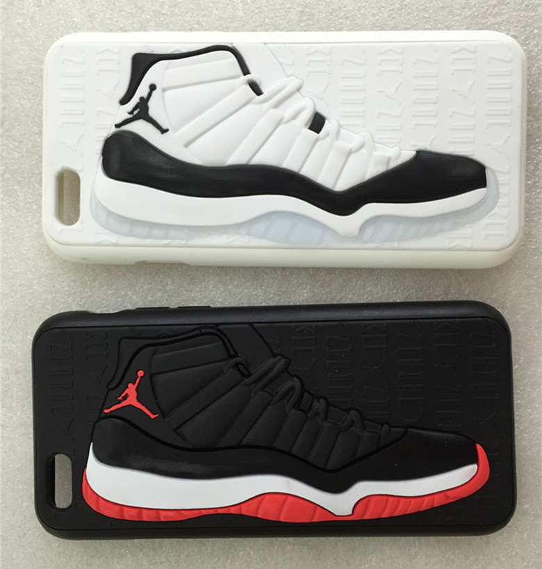 Trendy shell AJ Jordan case Suitable for Apple 11 iPhone12pro Three-Dimensional Sole Jordan Phone Case