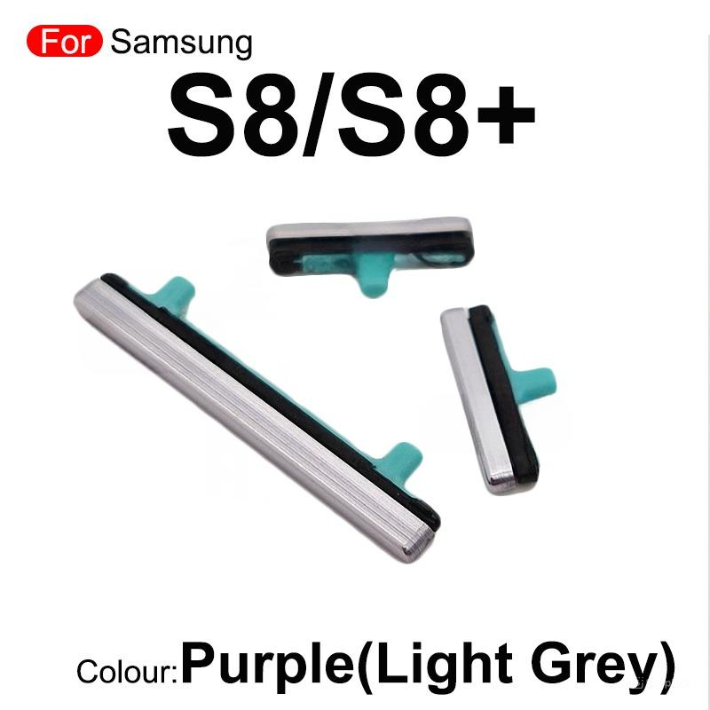 Power Volume and Bixby Button Out Side Key Side Button For Samsung Galaxy S8/S8+ External Volume Button + Power ON OFF. 