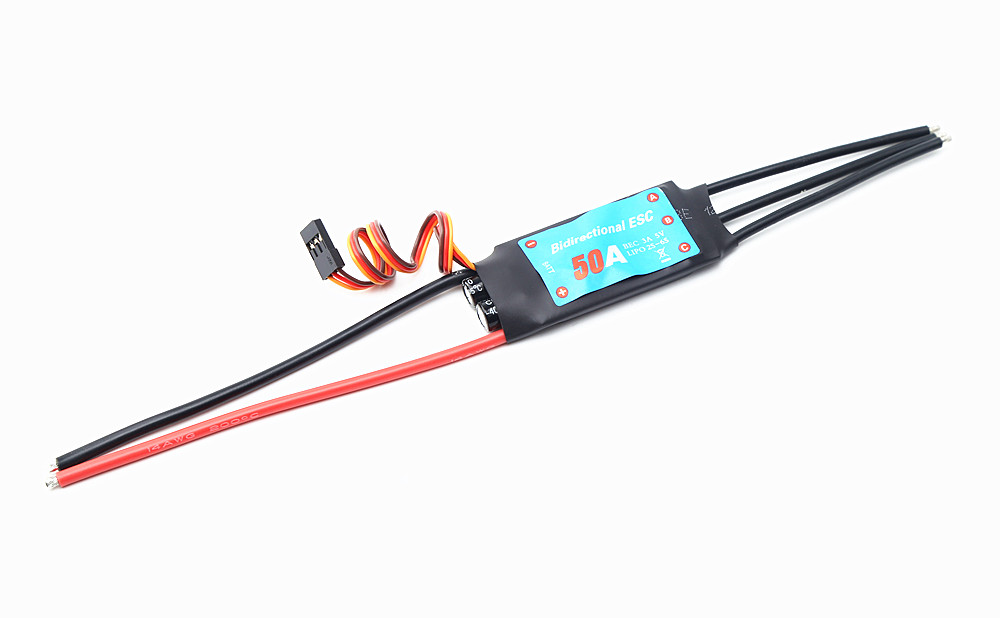 Bidirectional 20a/30a/40a/50a/60a Brushless Esc for Rc Car/boat/ Remote Control Ship Pneumatic Underwater Propelle - remote control car. 