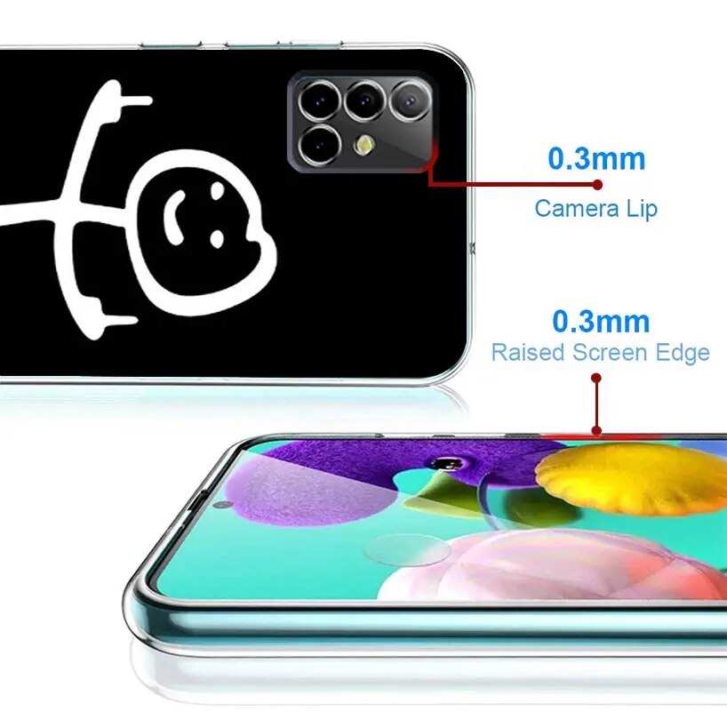 Cartoon Stickman Matchman Phone Case For Samsung Galaxy A52 A53 A54 A12 A13 A14 A22 A23 A24 A32 A33 A34 A73 A72 A42 A04S A02S A0. 