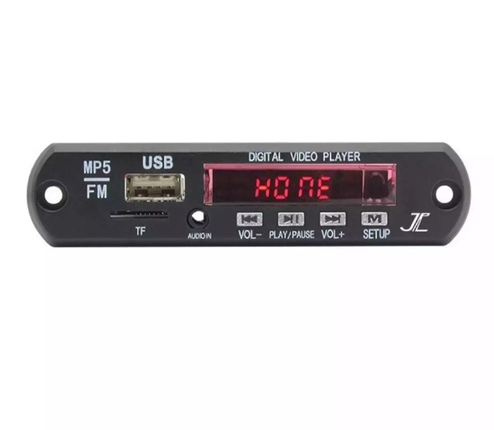 MP5 Player Audio HD Video Player Module With IR Remote Control Support MP4 MP3 FM USB TF Card Remote Control 5V Video Card Equivalent MP3 FM Module. 