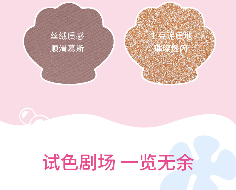 Weizi Eyeshadow Palette Monochrome SpongeBob SquarePants Collaboration Black Smoky Earth Colors 2023 Popular New Weizi. 