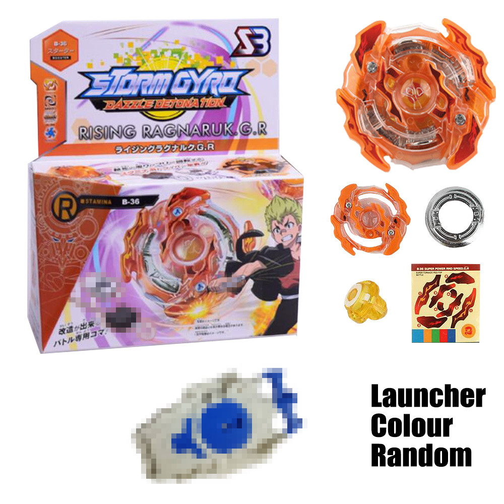 B-X TOUPIE BURST BEYBLADE Spinning Top B-34 starter Victory Valkyrie .B.V WITH LAUNCHER DROP SHOPPING. 