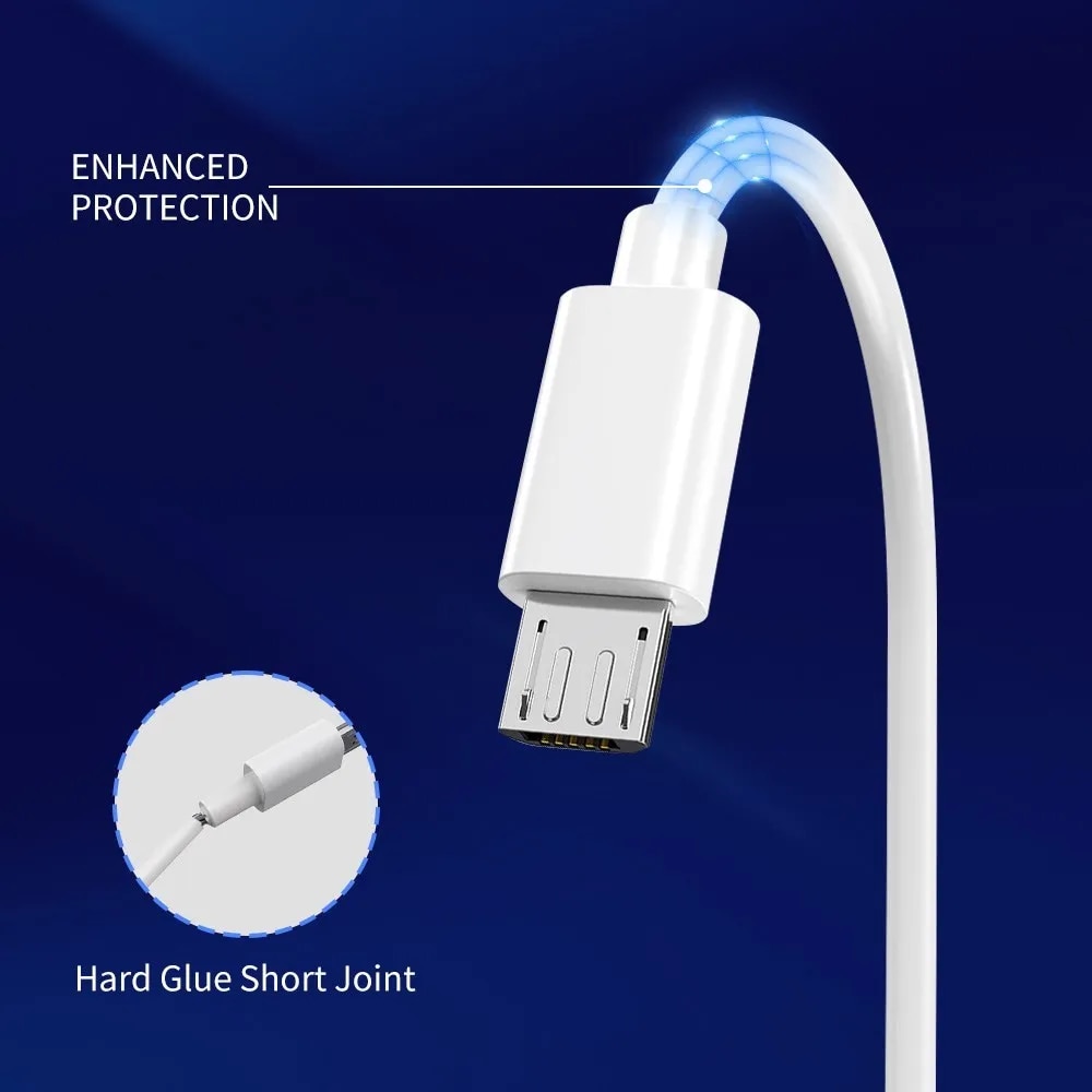 Micro USB Cable 2A 1M/2M/3M Fast Charging For Android Phone Data Cable For Xbox One/PS4 Controller Accessories Power Cable. 