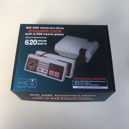 NES TV 8-bit game classic red and white console, built-in 620 FC games, hot selling. 