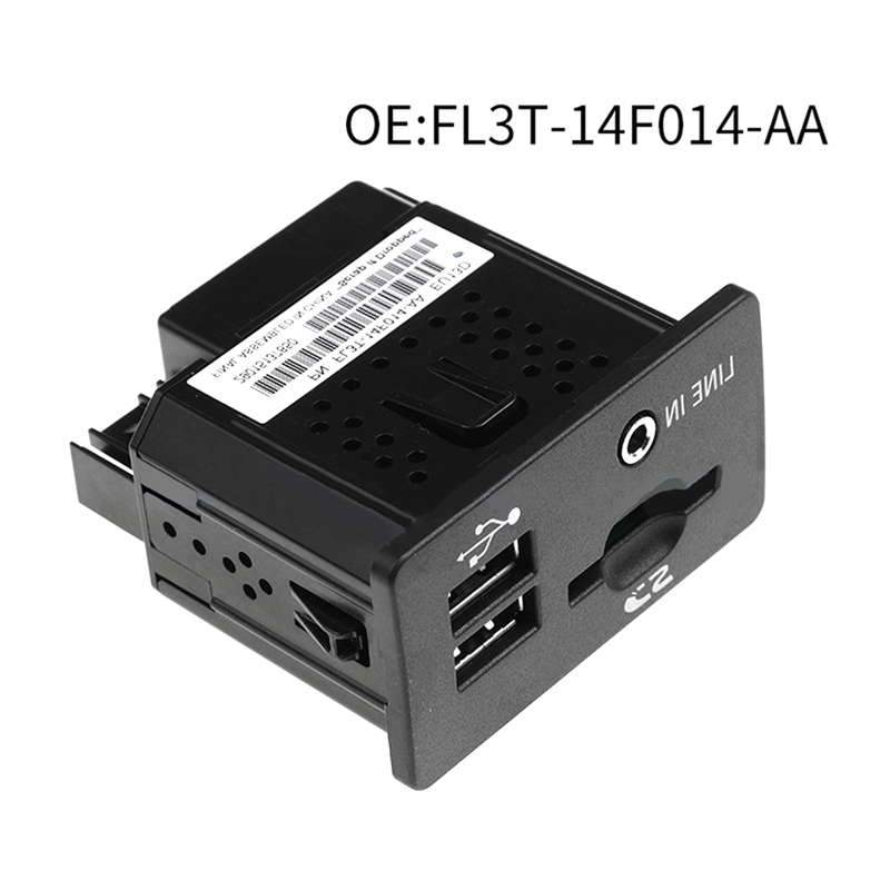 AUX Audio Interface with SD Card Reader for 2013 FL3T-14F014-AA C1BT-14F014-AE. 