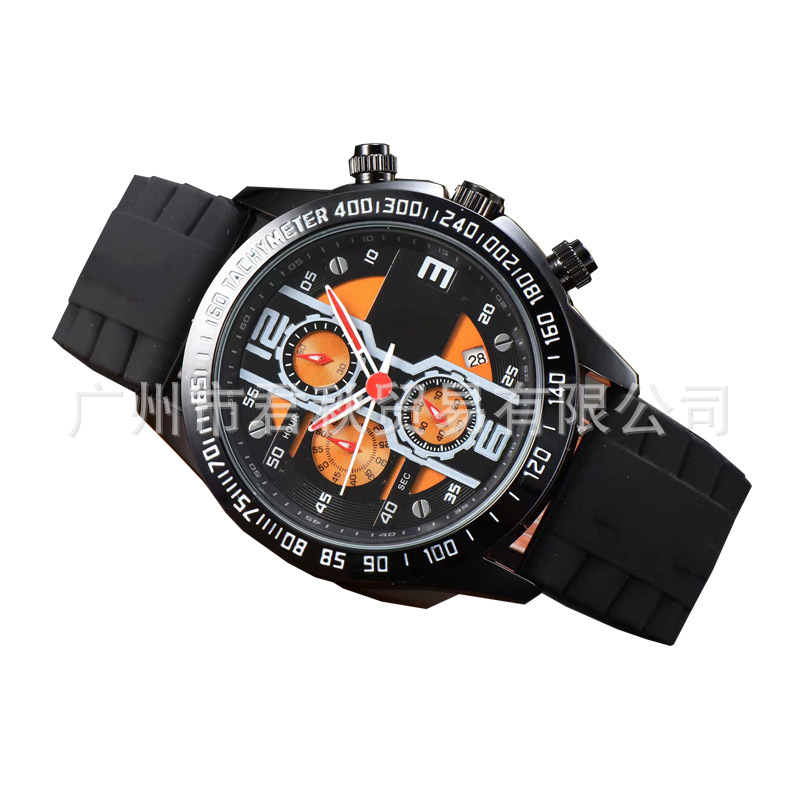 Cross-border drop shipping source AliExpress wish men's high fashion casual Farah quartz tape watch men. 