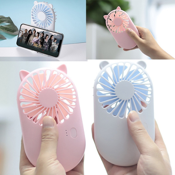 Pocket Fan USB Charging Mini Fan Handheld Desktop Silent Fan Portable Carry  Cute Cartoon Fan: Buy Online at Best Prices in Bangladesh | Daraz.com.bd