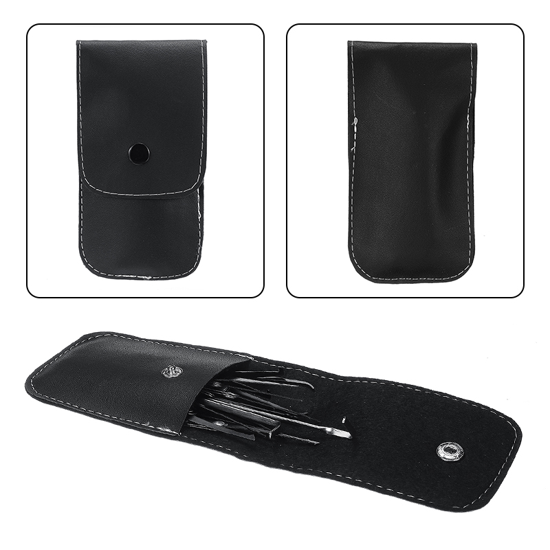 Accessories 【All-in-one】(5/19/25pcs ) Lock Picking Set Unlocking Tool Set Locksmith Practice Lock Pick Key Extractor Padlock Lockpick Tool Kits With Carrying Bag. 
