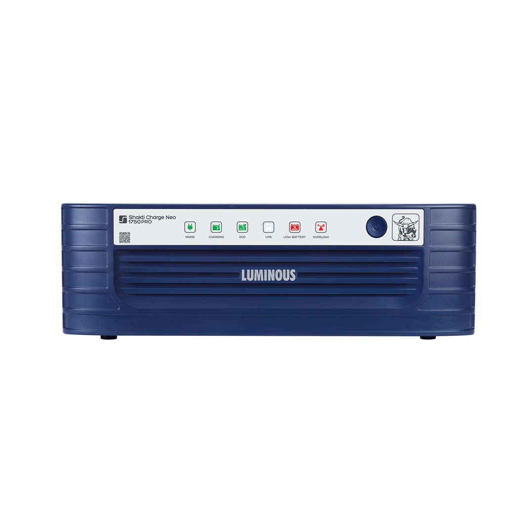 LUMINOUS IPS UPS 1500 VA 1260 WATT SHAKTI CHARGE 1750 12V MODEL HIGH CAPACITY 12V SINGLE BATTERY IPS UPS MACHINE