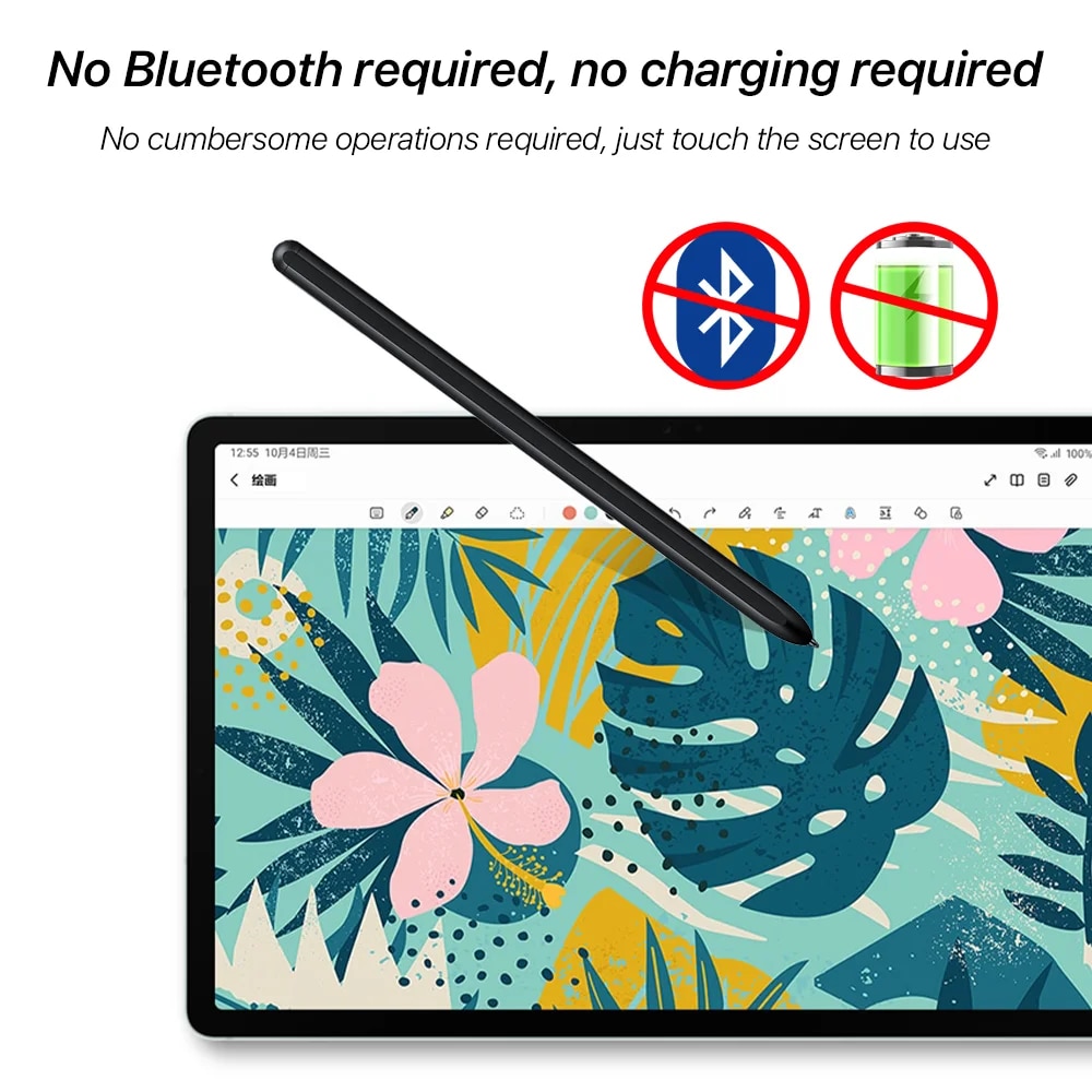 S Pen for Samsung Galaxy Tab S6 Lite S7 FE S8 Plus S9 Ultra Stylus for Samsung Pen with Pressure Sensing Eraser Touch Pen Pencil. 