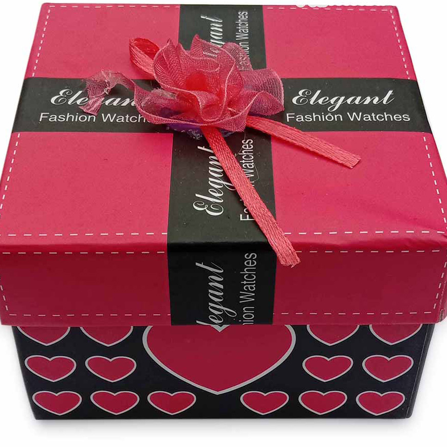 Women'S Fashionable Blank Watch Box For Storage - only Box. 