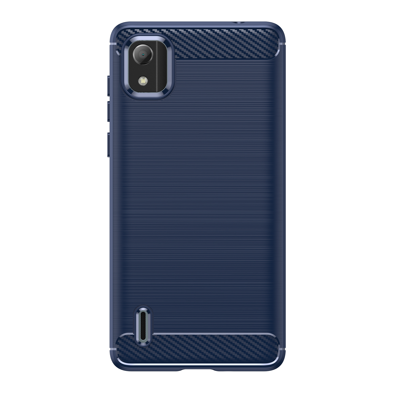 Nokia C2 2nd Edition Carbon Fiber Hi Quality Premium Soft Mobile Back Cover for Nokia C2 2nd Edition. 