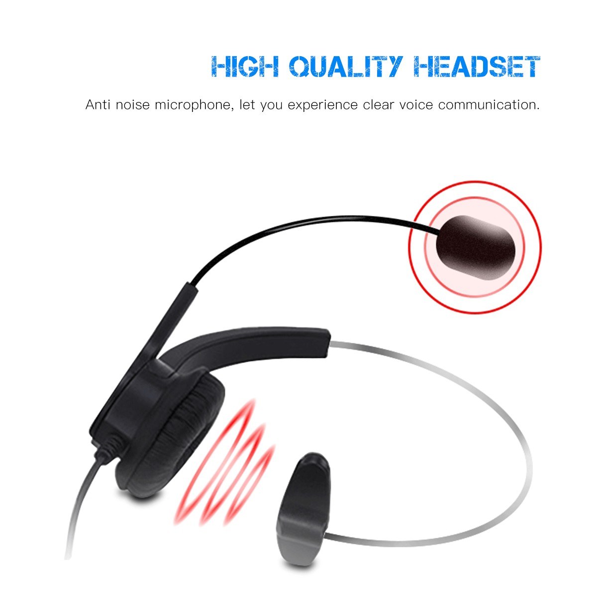 Call Center Telephone Dialpad Corded Telephone - black. 