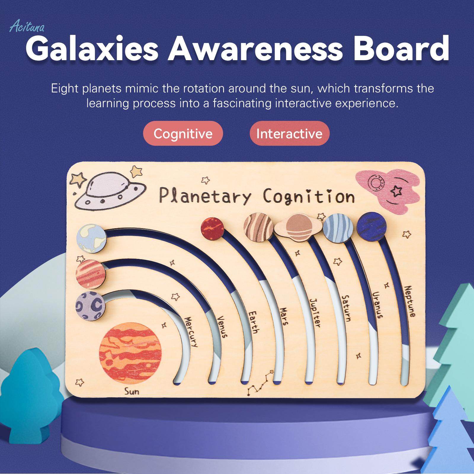 Space Puzzles Toddlers Planet Outer Space Toys for 4 5 6 Year Old Kids Gifts. 