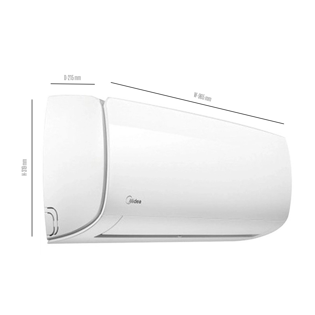 Midea 1.5 Ton Split Type Non-Inverter Air Conditioner (AC Model- MSG18CRN/ MSA18CRN) 5 Years Official Warranty. 