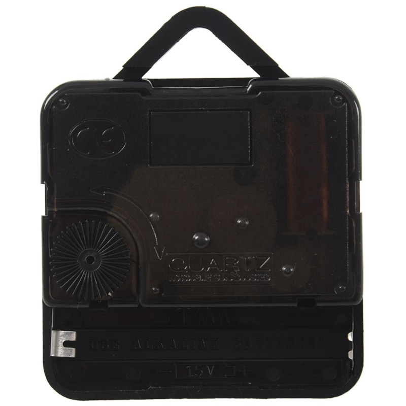 Clock Movement Mechanism With Black Hour Minute Second Hand DIY Tools Kit DIY Design Art Digit Wall Clock. 