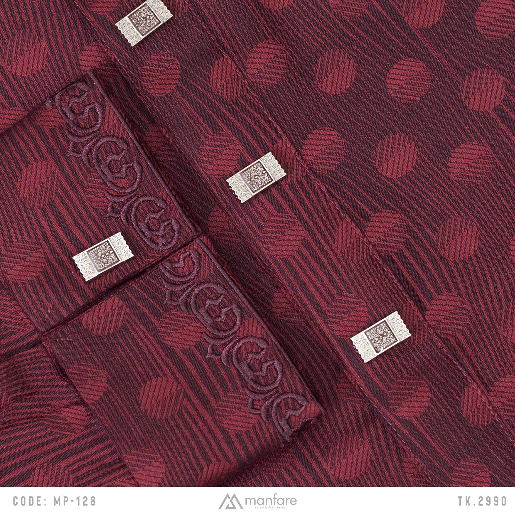 Manfare's ELITE Quality Digital Printed Panjabi For Men I MP-128. 